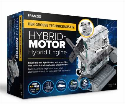 Technikbausatz Hybrid-Motor. 